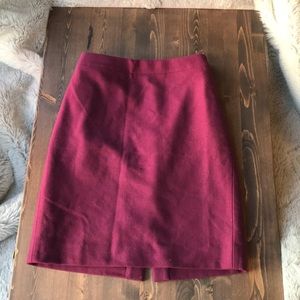 J. Crew factory Wool pencil skirt